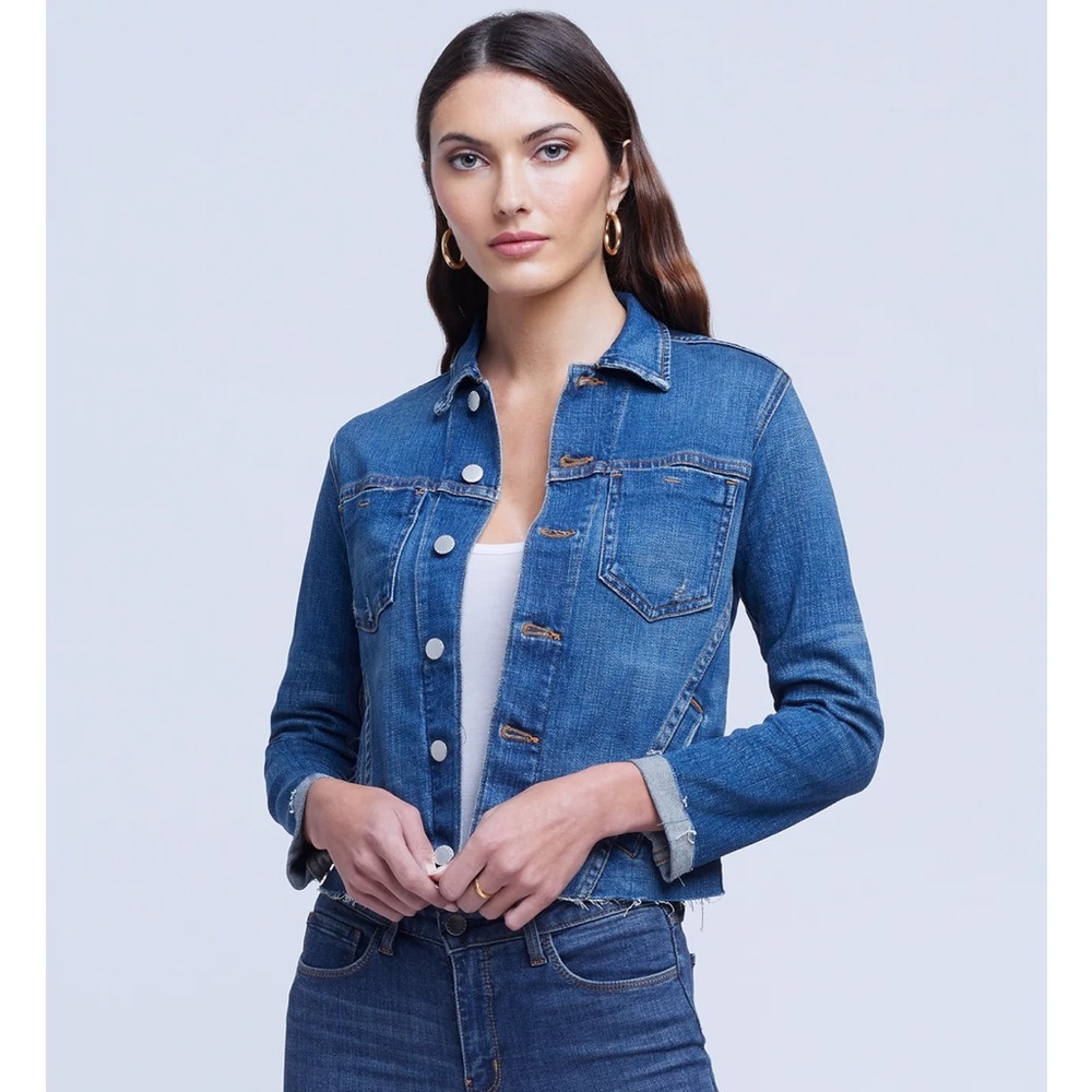L’AGENCE Janelle jean jacket